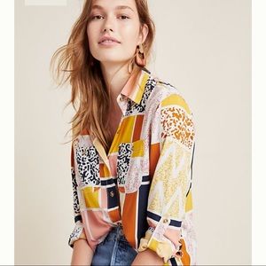 NWT Anthropologie The Odells Buttondown